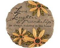 Carson Home Accents Cha10146 Beadworks Garden Stone Friendship