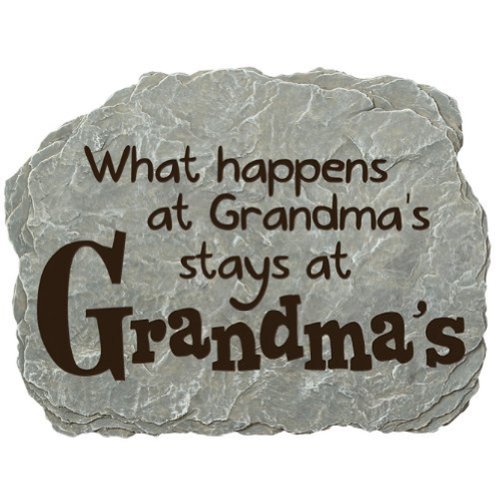 Carson Home Accents Happens At Grandmas - Garden Stone