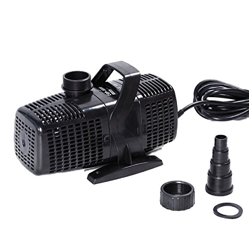 2600 GPH Pond Pump Submersible Inline Fountain Waterfall Koi Filter