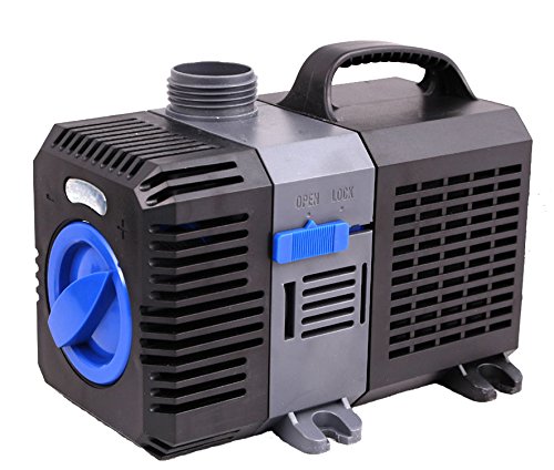 GRECH 2110 GPH CTP-8000 Water Pump Adjustable Submersible Fountain Waterfall Koi Filter Inline External