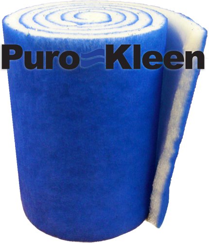 Puro-kleen&trade Kleen-guard Pondamp Aquarium Filter Media 12&quot X 72&quot Pack Of 2 12 Feet Total