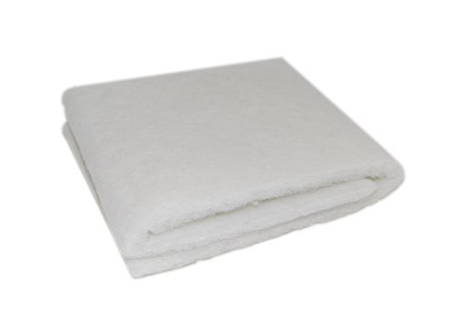 Fish Pond Filter Pad Media 12&quot Wide X 48&quot Long X 075&quot Thick White