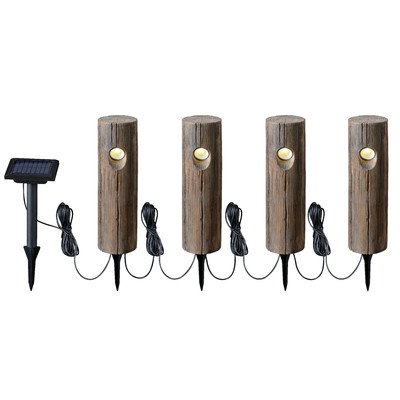 LED Landscape Lighting Kits Set of 4