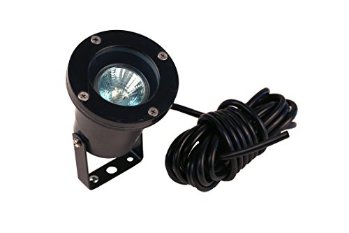 12V Landscape Lighting 3W LED Underwater Pond Light in Black Finish BPL500LED