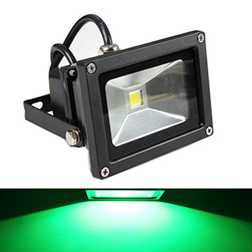 Glw 10w 12v Acdc Waterproof Led Green Flood Light Outdoor Spotlight For Tree Garden Lawn 700lm