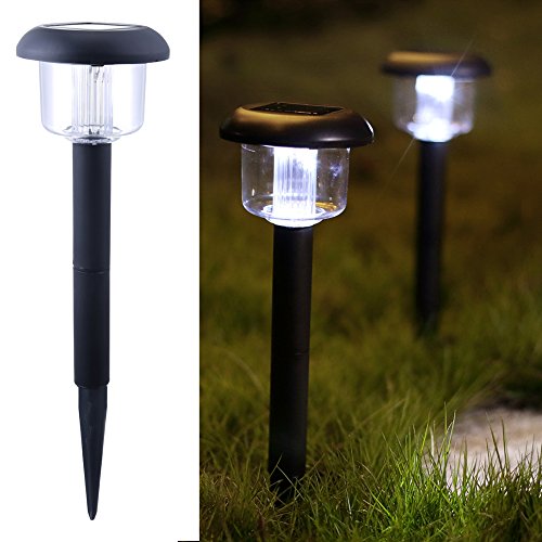 Maggift Solar Path Lights6 Pack Automatic Led Lawn Lamps