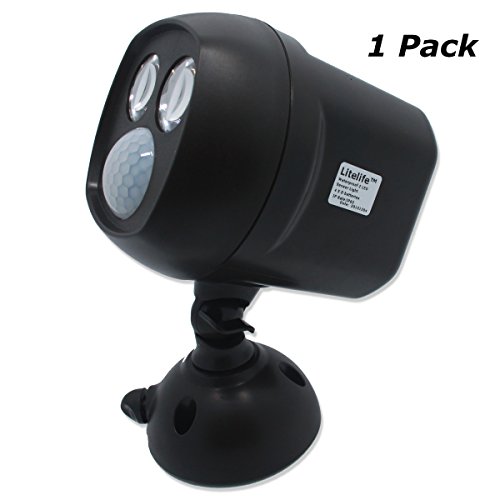 Motion Sensor Light Outdoor Battery Operated Black Porch Lights Wireless Motion Sensor Lights Led Garden Lawn