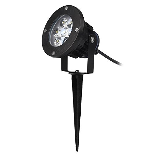 Lemonbest&reg Super Bright 7 Watts Ac Dc Outdoor Led Landscape Spotlight Fixture Garden Yard Path Lawn Flood Lamp