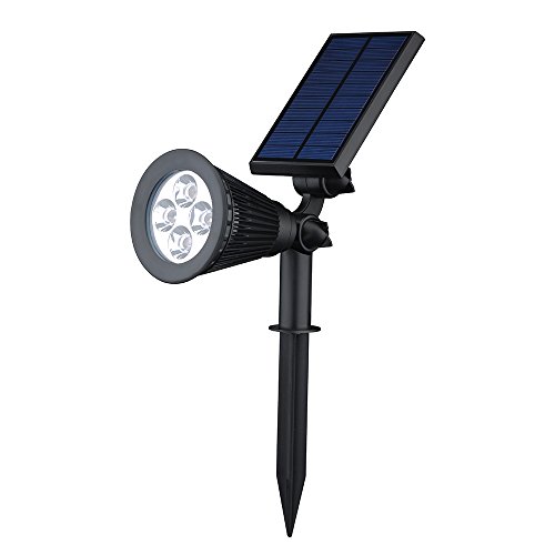 Victsing Solar Spotlight2-in-1 Led Wall  Landscape Solar Lights For Tree Driveway Yard Lawn Pathway Garden