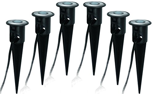 Malibu 6 PK LED Deck Lights Low Voltage Landscape Light 8401-2430-06