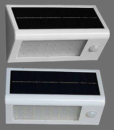 Pathway Light 32led Waterproof Solar Motion Sensor Garden Lamp Outdoor Wall Lightwhite Low Voltage Deck Lights
