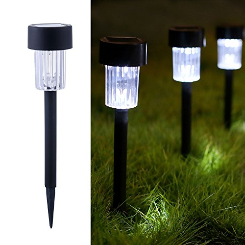 Maggift 12 Pcs Solar Pathway Lights Landscape Lights for Outdoor Patio Yard Deck Driveway and Garden