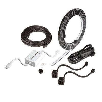 Cabled 12 Ft Black Led Landscape 12-volt Lighting Kit