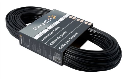 Paradise Gl22133 100 Ft 14 Spt-2w Wire Gauge Low Voltage Outdoor Landscape Lighting Cable copper Core Pvc Jacket