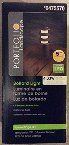 Portfolio 50x 433-watt Oil Rubbed Bronze Low Voltage Plug-in Led Path Light