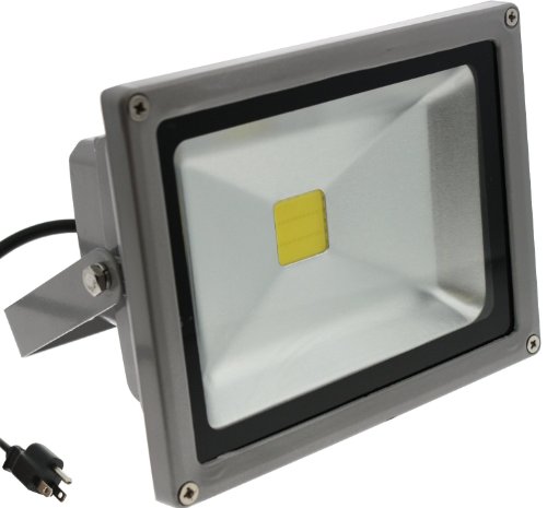 20w Led Flood Light Cool White Lamp Landscape Outdoor Waterproof 90-240v 120 Degree Beam Angle