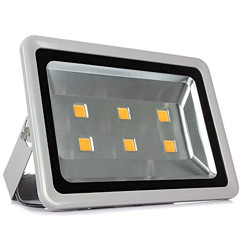 SSG Brightest 6led 300watt Indoor Outdoor High Power LED Flood Light Warm White Waterproof Security Garden Landscape Floodlightspot Light 85v-265v Ac