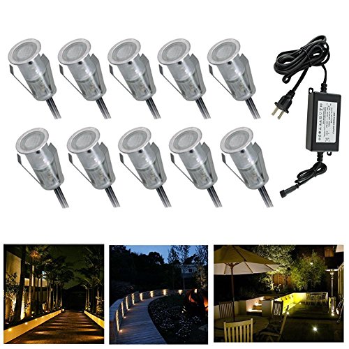 Low Voltage Led Deck Light Kitphi059&quot Yard Garden Patio Stairs Landscape Outdoor Waterproof Led In-ground Lights