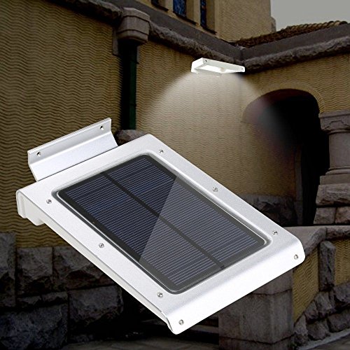 Pathway Light 350 Lumen Wireless 46 LED Solar Motion Sensor Light Outdoor Wall Garden Lamp Low Voltage Deck Lights