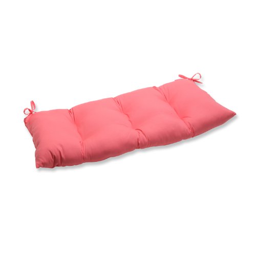 Pillow Perfect IndoorOutdoor Fresco Melon SwingBench Cushion