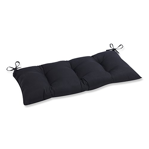 Pillow Perfect Indooroutdoor Fresco Black Swingbench Cushion