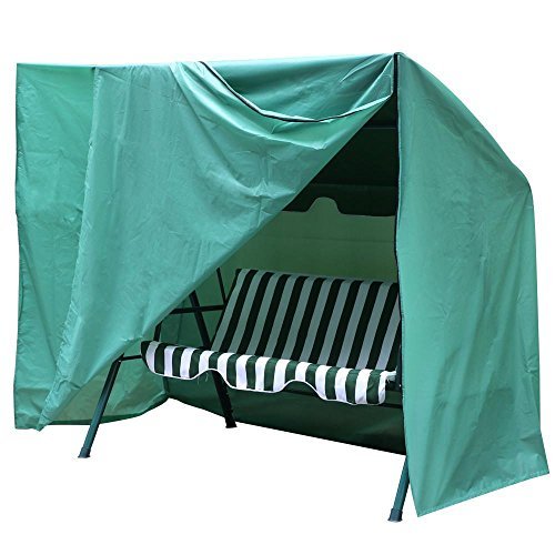 Topeakmart Army Green Seater Hammock Swing Glider Canopy Cover Waterproof Zipper-closure Furniture Protection