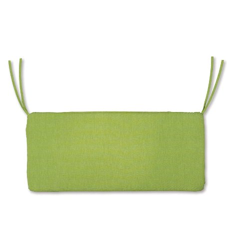 41 x 20 Weather-Resistant Outdoor Classic SwingBench Cushion in Leaf Green