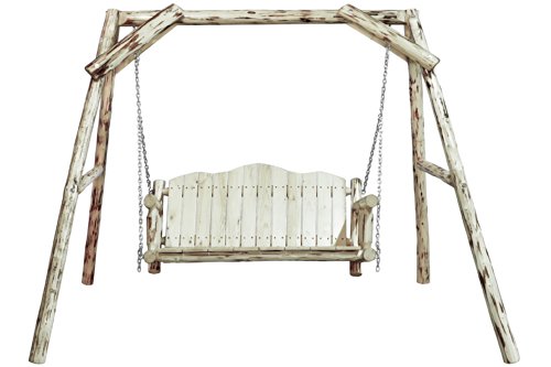 Montana Woodworks MWLS Montana Collection Lawn Swing Ready to Finish