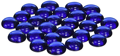 American Fireglass Fire Beads Fireplace Glass And Fire Pit Glass, 10-pound, Royal Blue