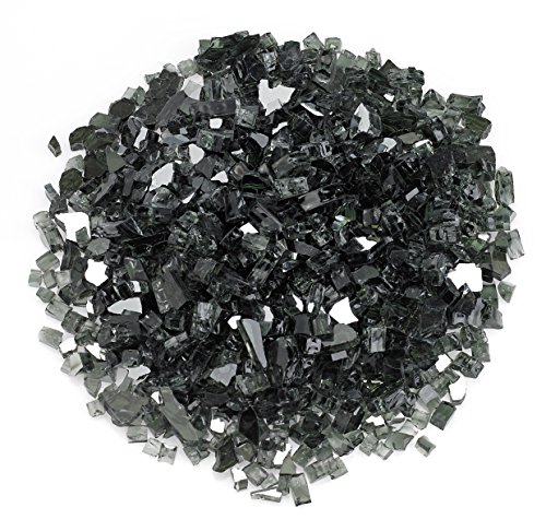 Midwest Hearth Fire Glass  10-pound  Beautiful Reflective Fireglass And Beads For Natural Or Propane Fire Pit