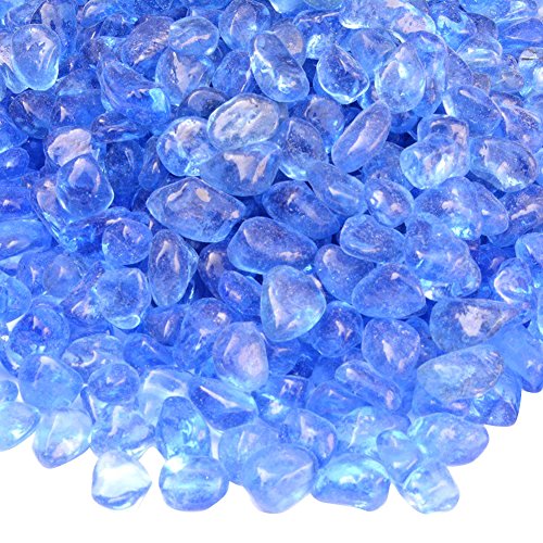 Onlyfire Reflective Fire Glass Beads For Natural Or Propane Fire Pit, Fireplace, Or Gas Log Sets, 10-pound, 1/