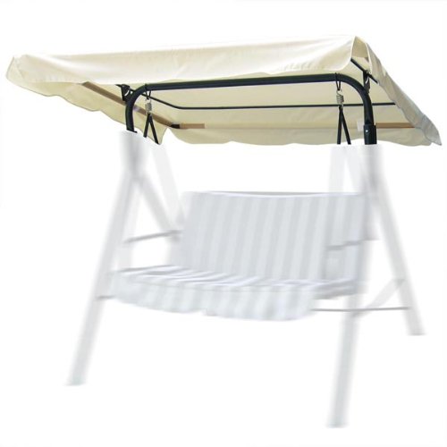 Ivory Replacement Swing Canopy Cover For Outdoors - 637 Foot