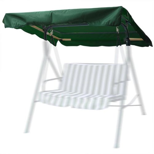 CHIMAERA 637 Foot Outdoor Patio Swing Canopy Replacement Green