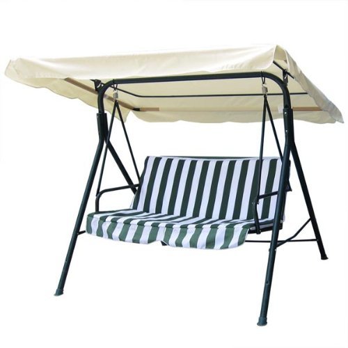 Outdoor Patio Swing Canopy Replacement 55 Foot Ivory White