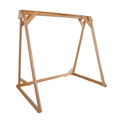 All Things Cedar Porch Swing A-frame - Western Red Cedar