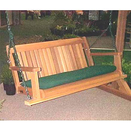 Wood Country Cabbage Hill 4 ft Cedar Porch Swing