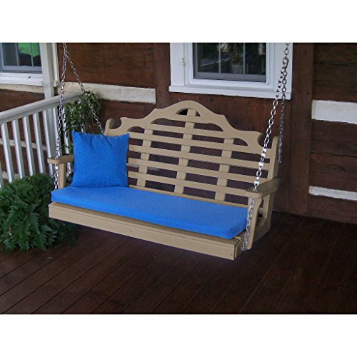 A&L Furniture Company Marlboro Recycled Plastic 5ft Porch Swing