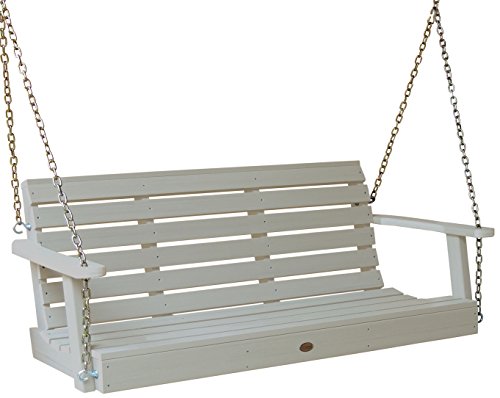 Highwood Weatherly Porch Swing 5 feet Whitewash