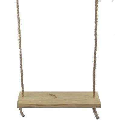 Standard 22&quot 2 Hole Wooden Tree Swing Kids Adult Outdoor Indoor