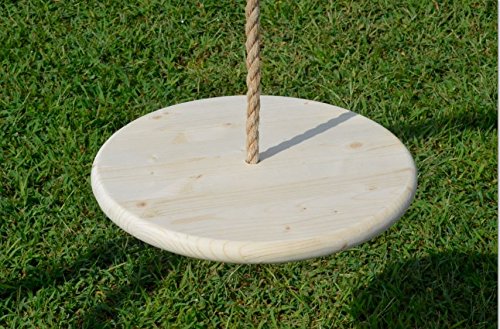 Wooden Disc Tree Swing