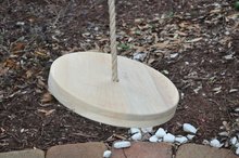 Cruzes Cypress Round Disk Tree Swing