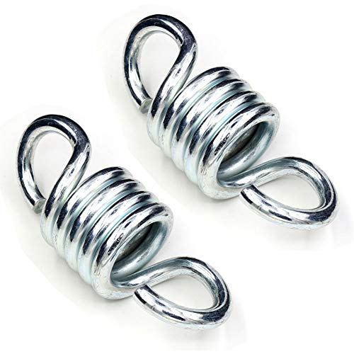 CEKER 4 Heavy Duty Spring 700lb Capacity Porch Swings Spring Bag Spring Suspension Hooks for HammockChair Hanging 2Packs