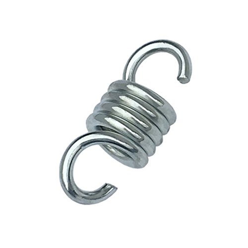 Kglobal Hammock Spring 600lb Capacity Heavy Duty Spring Hardened Galvanized Steel Extension Spring Coil for Hanging Hammock Chairs and Porch Swings