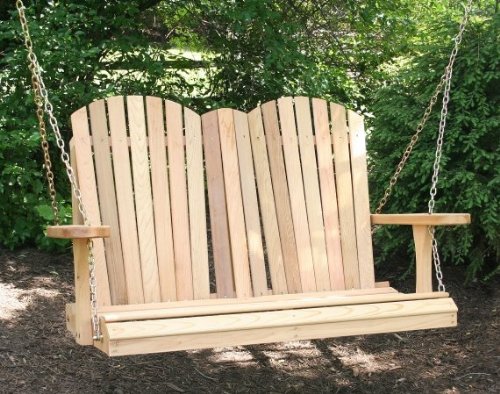 Creekvine Designs Cedar Adirondack Porch Swing