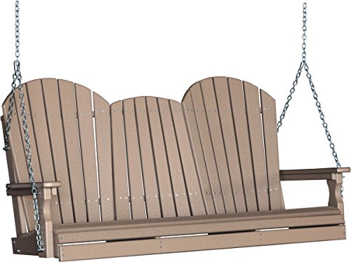 Luxcraft Adirondack 5ft Recycled Plastic Porch Swing