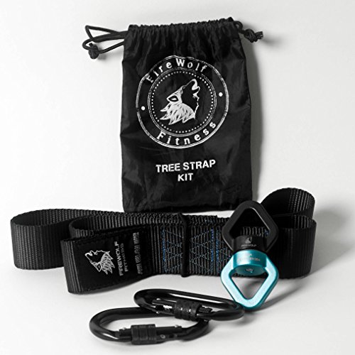 Tree Swing Hanging Kit Includes Two Carabiners Premium Rotating Swivel Heavy Duty Tree Strap And Carry Bag