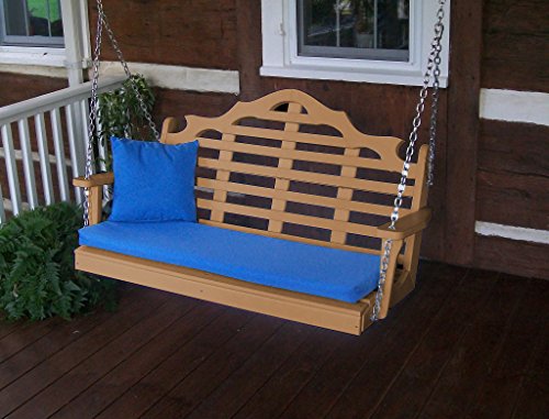 A&ampl Furniture Company Marlboro Recycled Plastic 5ft Porch Swing