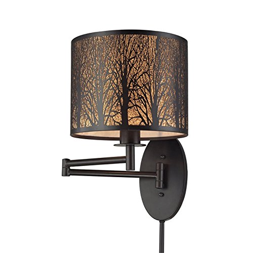 Swingarm Wall Light In Oil Rubbed Bronze