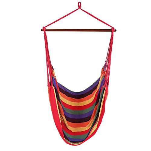 Songmics Extra Large Hanging Hammock Chair Porch Swing Seat Colorful Ugdc185