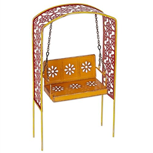 Studio M - Gypsy Fairy Garden - Mini Arbor With Swing Gg277